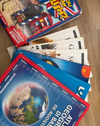 Lotto libri ragazzi (geografia/scienze/inglese)