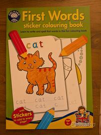 English Orchard Toys First Words word book