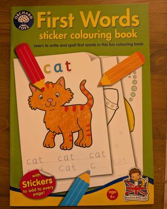 English Orchard Toys First Words word book