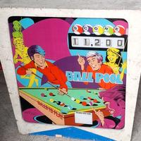 Testata di Flipper "Ball Pool" della Rmg 