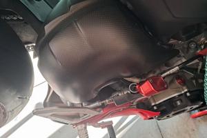 Copricollettori in carbonio panigale v4