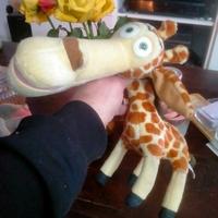 Peluche giraffa Melman Madacascar