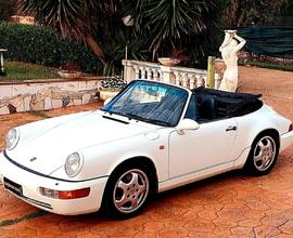 Porsche 964 911 Carrera 2 Cabriolet ASI targa ROMA