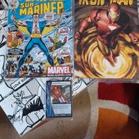 fumetti marvel e carta
