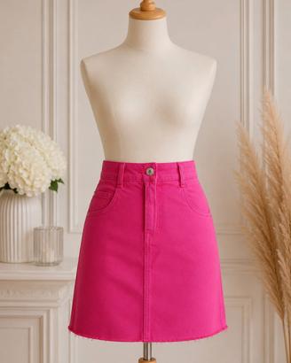 Gonna jeans Kocca fucsia nuova senza cartellino XS