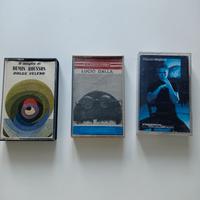 3 Musicassette Vintage Dalla /Baglioni/Roussos 