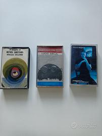 3 Musicassette Vintage Dalla /Baglioni/Roussos 