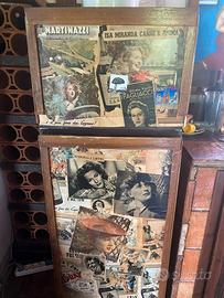 Friogorifero con Freezer effetto Vintage