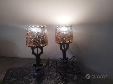 lampade con pistone