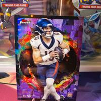 Bo nix /125 topps finest nfl 2024