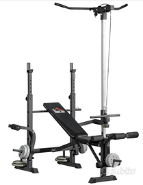 Panca Palestra Multifunzione con Pulley System