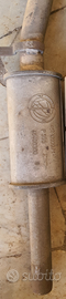 Scarico centrale fiat 500 sporting