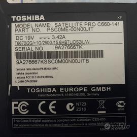 Notebook Toshiba