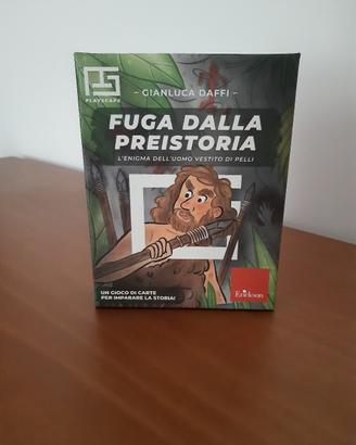 Fuga dalla preistoria - Erickson - gioco di carte
