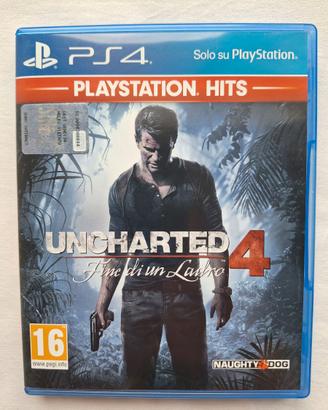 Uncharted 4 Fine di un Ladro PS4 ita - multilingua