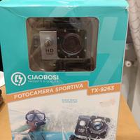 Fotocamera sportiva subacquea fino a 30M.