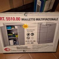 Mobiletto multiuso da terrazzo giardino cantina