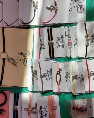 lotto collane bracciali 