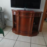 mobile in legnoda sala per appoggiare tv o telef.