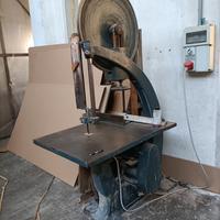 sega a nastro anni 70 funzionante con affilatrice 