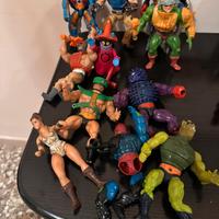 12 Action Figures Anni 80 He-man Masters