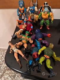 12 Action Figures Anni 80 He-man Masters