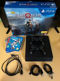 PlayStation 4 Slim 1TB  + 2 pad originali