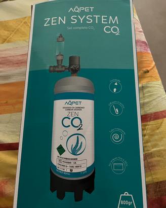 Kit co2 per acquario, aqpet zen sistem