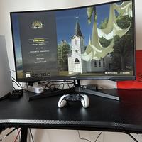 Monitor Samsung 31 pollici curvo