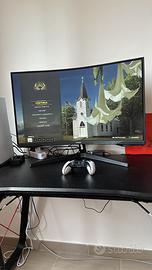 Monitor Samsung 31 pollici curvo