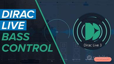 dirac live multichannel + bass control per pc