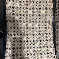 Set di coperte a uncinetto di filo FATTE A MANO