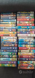 43 Videocassette VHS cartoni 