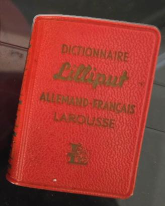 Mini dizionario Lilliput Larousse 1961 