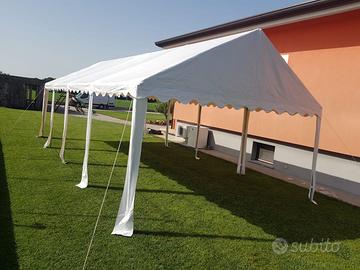 Gazebo/tendone 8x4 m