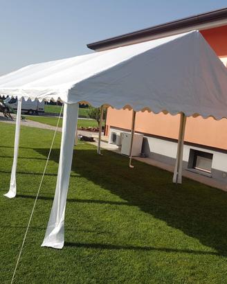 Gazebo/tendone 8x4 m