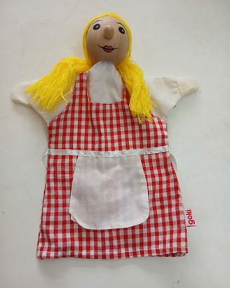 Marionetta Da Pugno Goki 4 H Cm 28. Oggetto in buo