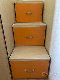 Scala Contenitore con Cassetti