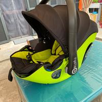 Ovetto seggiolino kiddy + base isofix