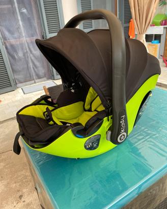 Ovetto seggiolino kiddy + base isofix