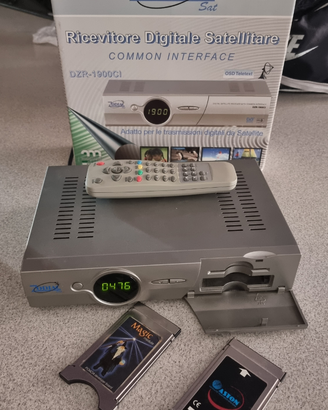 Decoder Digitale Satellitare Zodiac