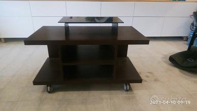 mobile porta tv con piano girevole