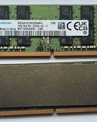 RAM Notebook DDR4 32GB (2x16GB)