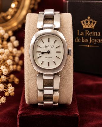 Orologio antico anni ‘60 Loreleix argento 800 46gr