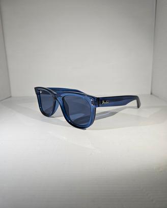 Occhiali Ray Ban Wayfarer Reverse Trasparent blue 