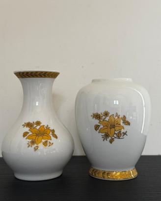 Coppia vasi vintage in porcellana Rosenthal