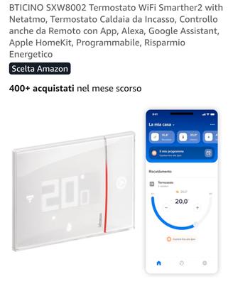 Bticino SXW8002 Termostato WiFi