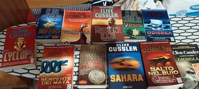 11 libri clive clusser collezione