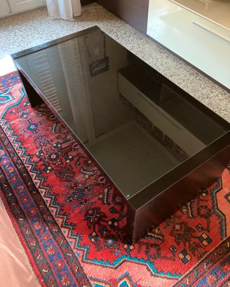 Tavolino con vetro Ikea