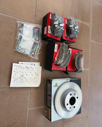 Kit freni anteriori e posteriori fiat punto